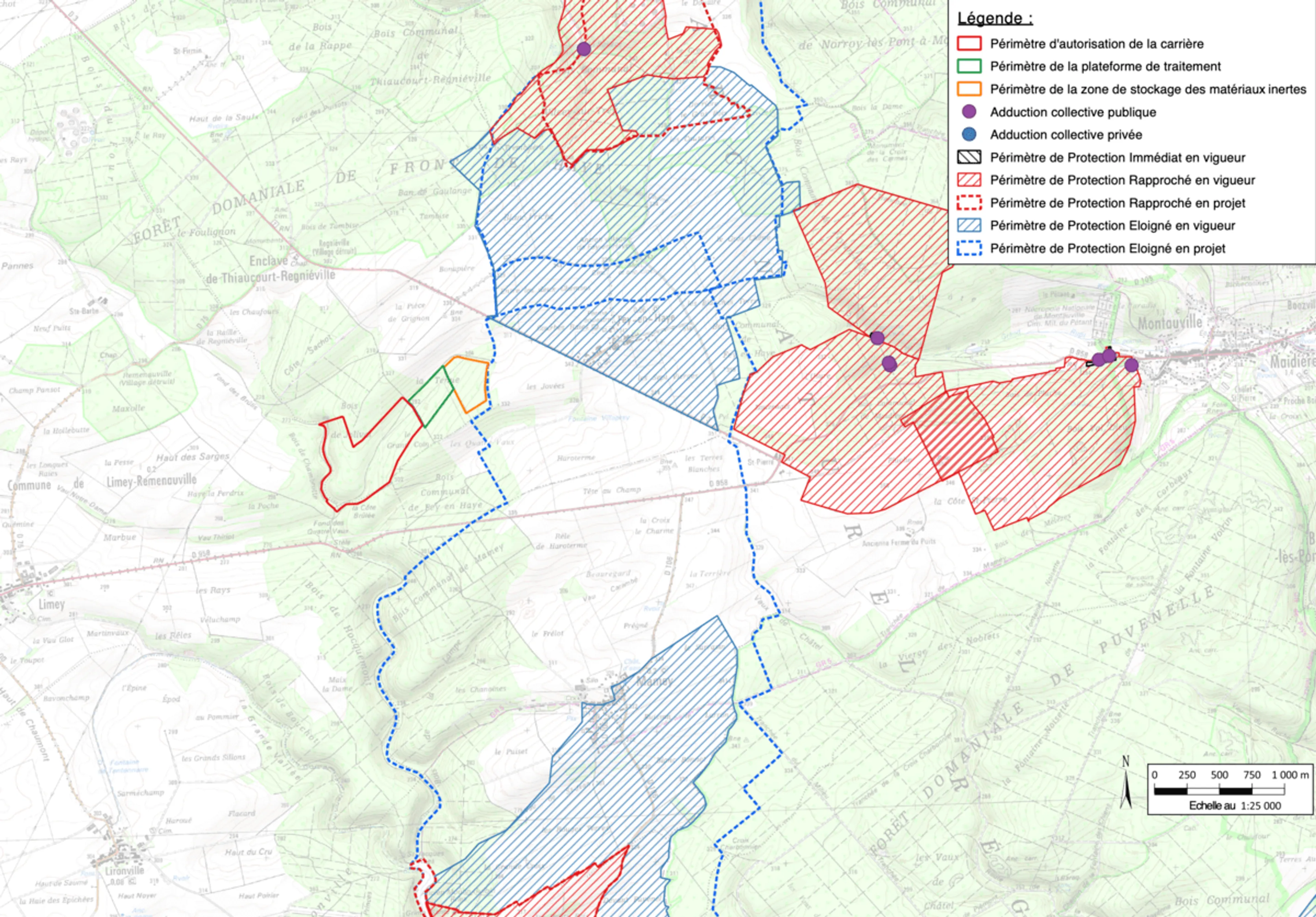 Zones de captage des eaux
